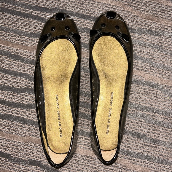 Marc Jacobs Shoes Marc Jacobs Black Cat Flats Size 85 Womens Poshmark